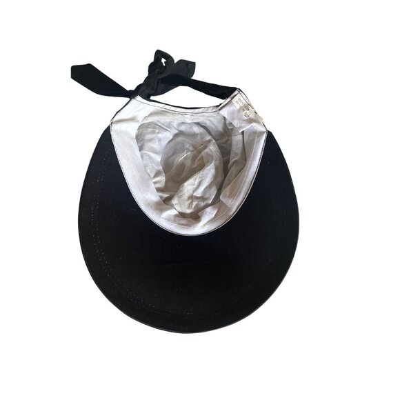 Black Sun Protection Hat With Neck Flap Golf Outdoor Garden - Picture 4 of 4